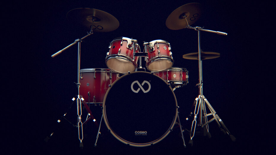 drums, product visualization