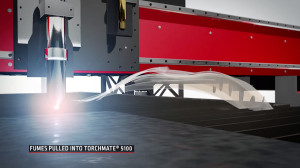 fume extraction animation