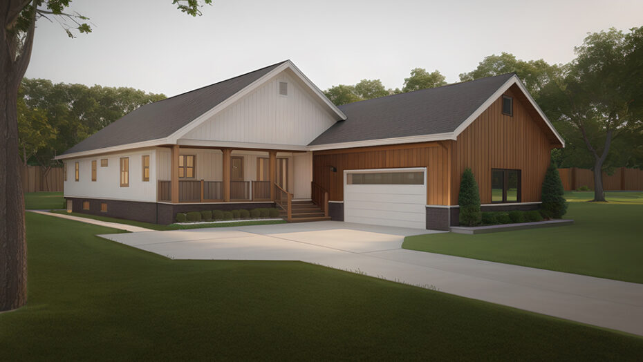 Exterior Front Render