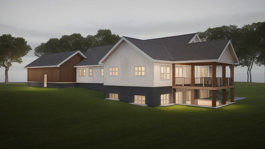 Exterior Back Render