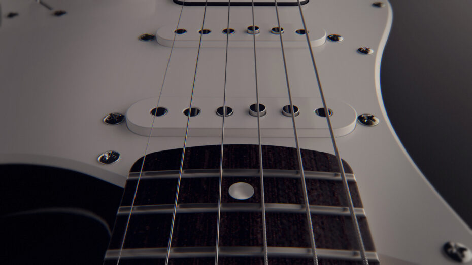 guitar product visualization