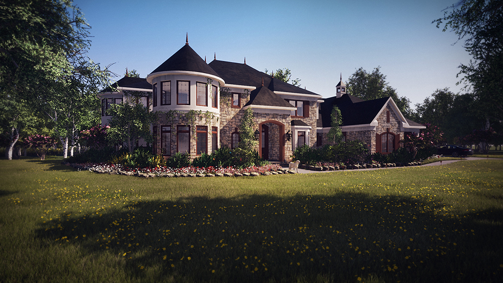 Private Residence 3D Render